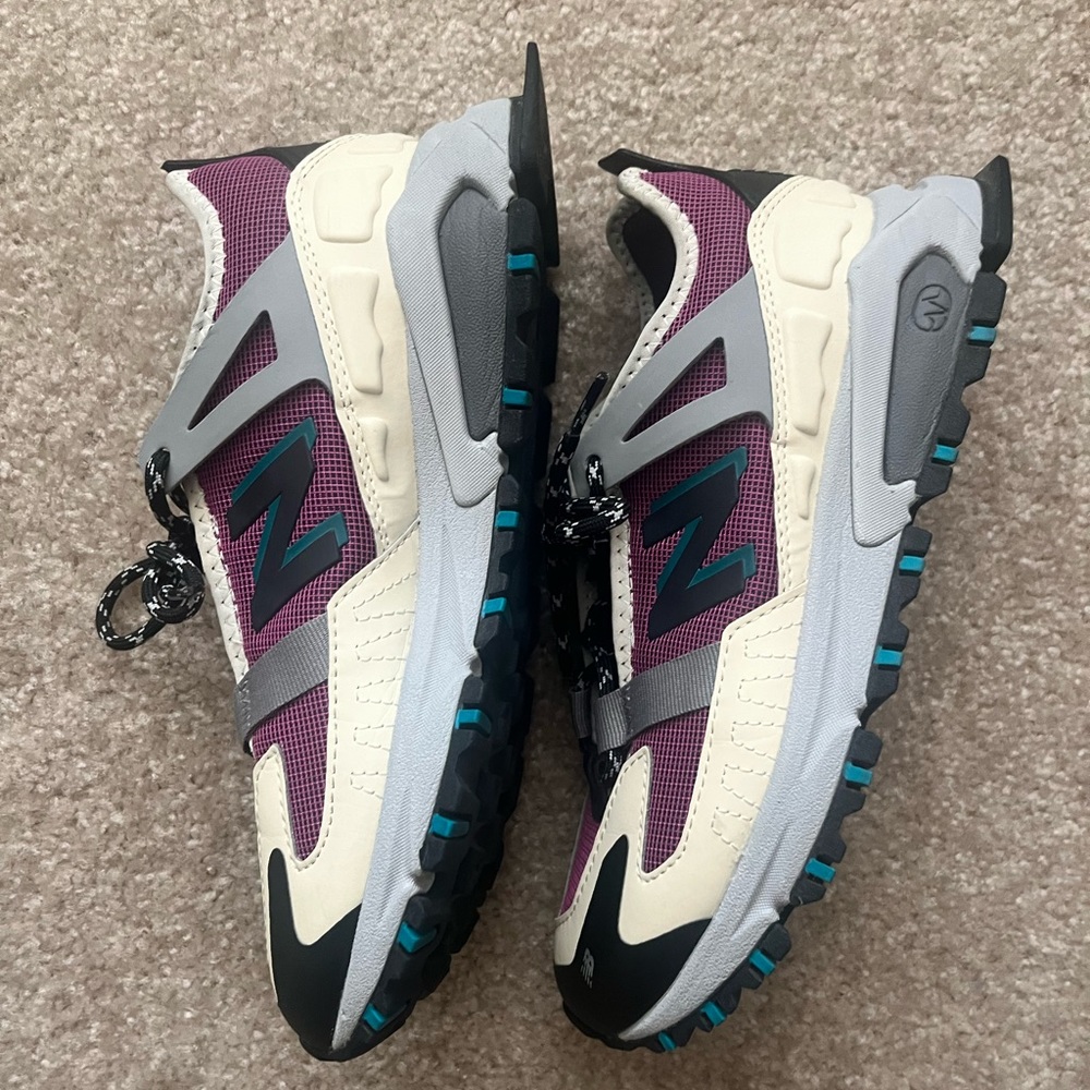 🏃‍♀️ Purple and Teal New Balance Sneakers Size 7 - Picture 7 of 10